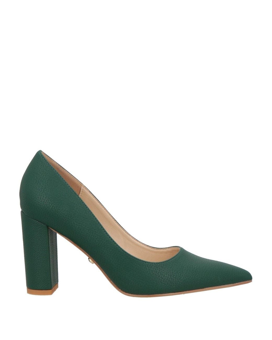 Twenty Four Haitch Green Pumps