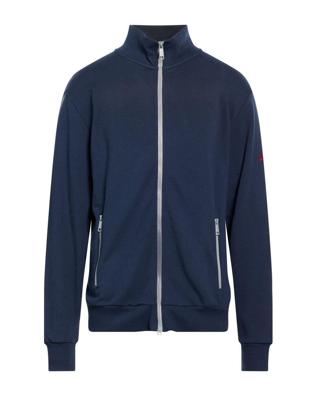 La Martina Blue Sweatshirt Cotton for men