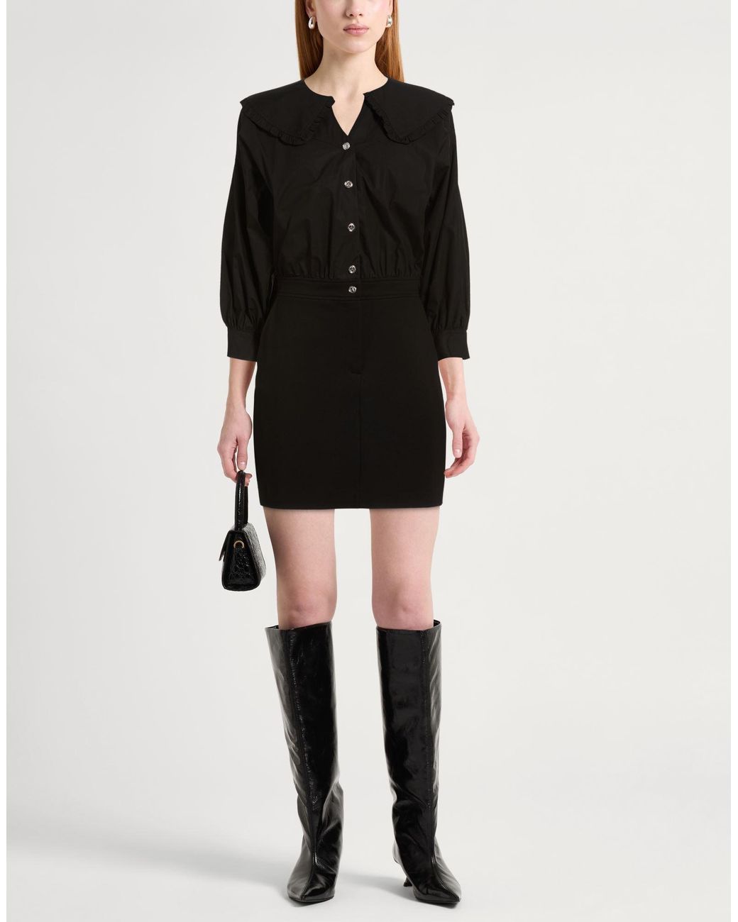 Twinset Black Mini Dress