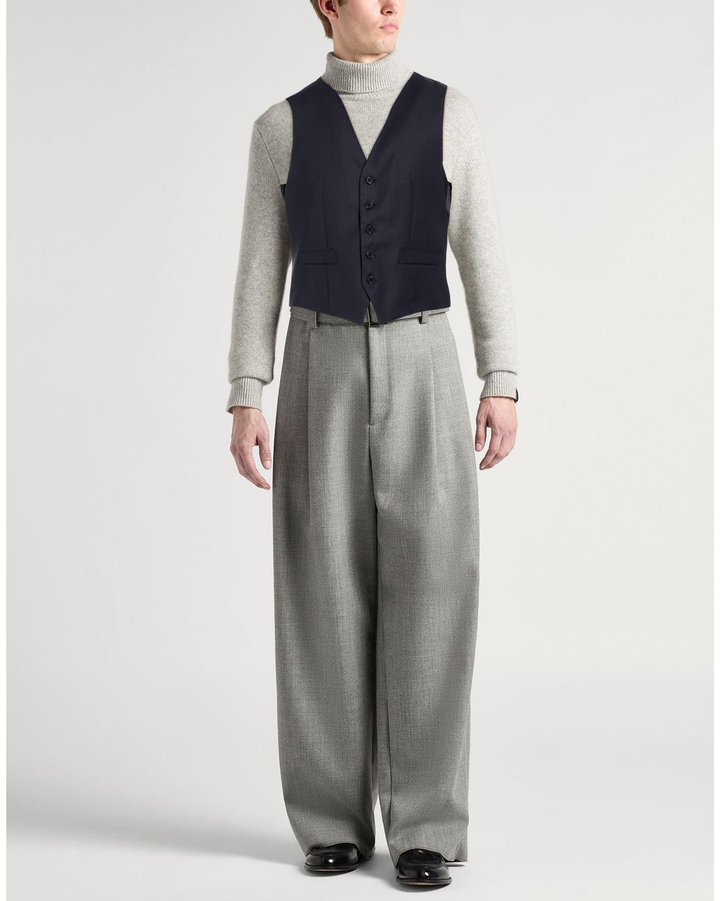 Caruso Blue Waistcoat for men