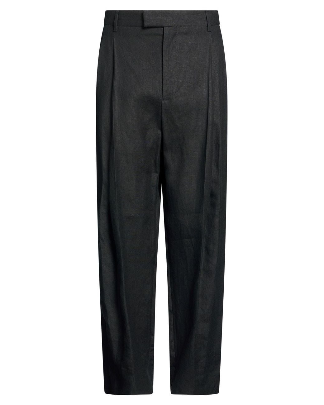Dolce & Gabbana Black Pants Linen for men