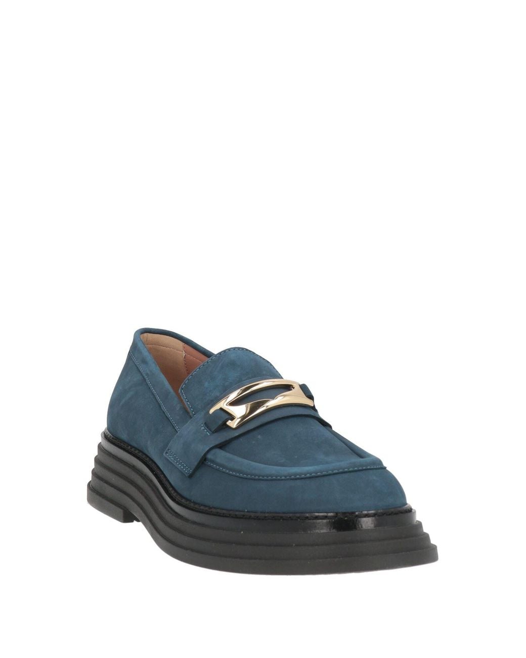Pollini Blue Mokassin