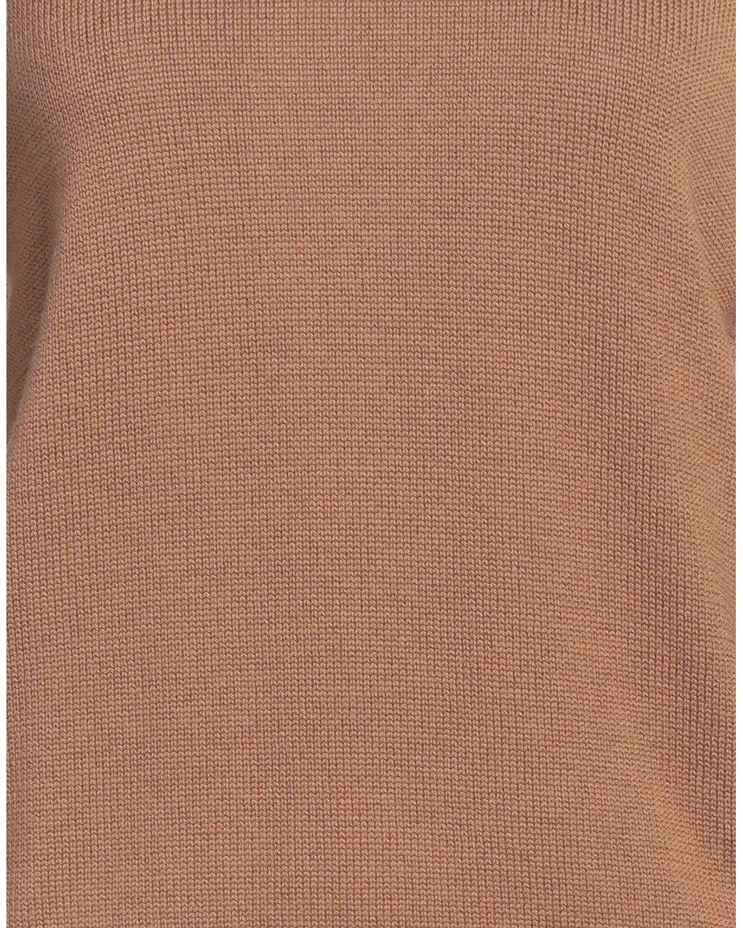 Ballantyne Brown Camel Turtleneck Wool