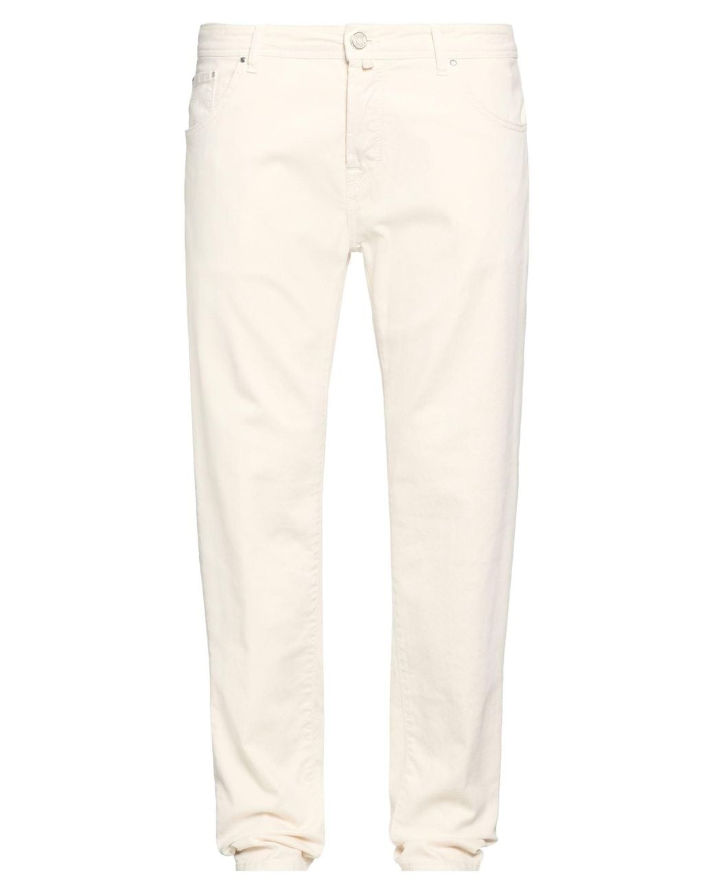 Jacob Cohen Natural Pants Cotton, Lyocell, Elastane for men