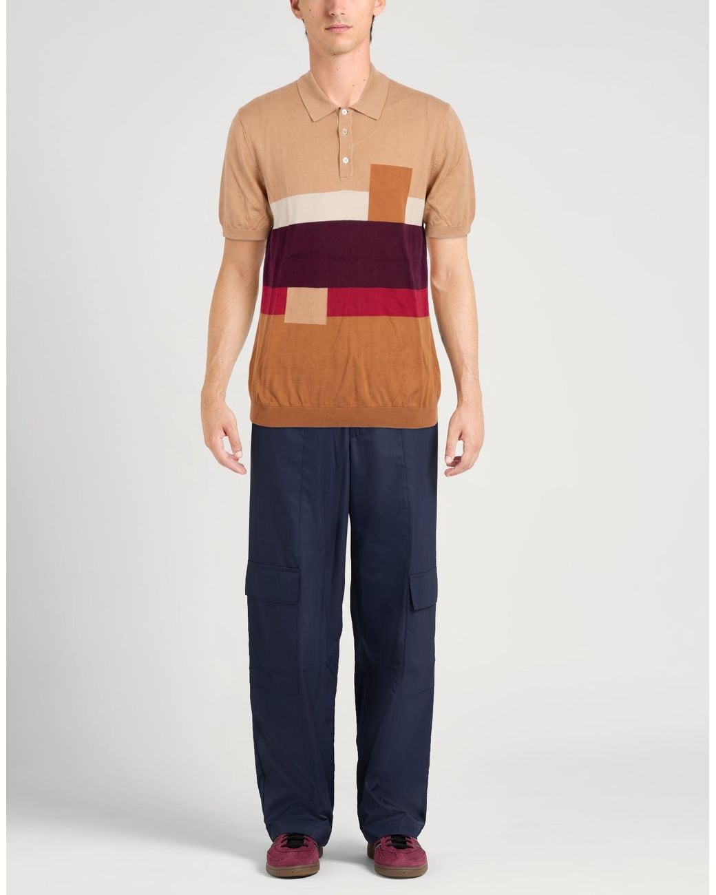 Jacob Cohen Red Polo Shirt Cotton for men