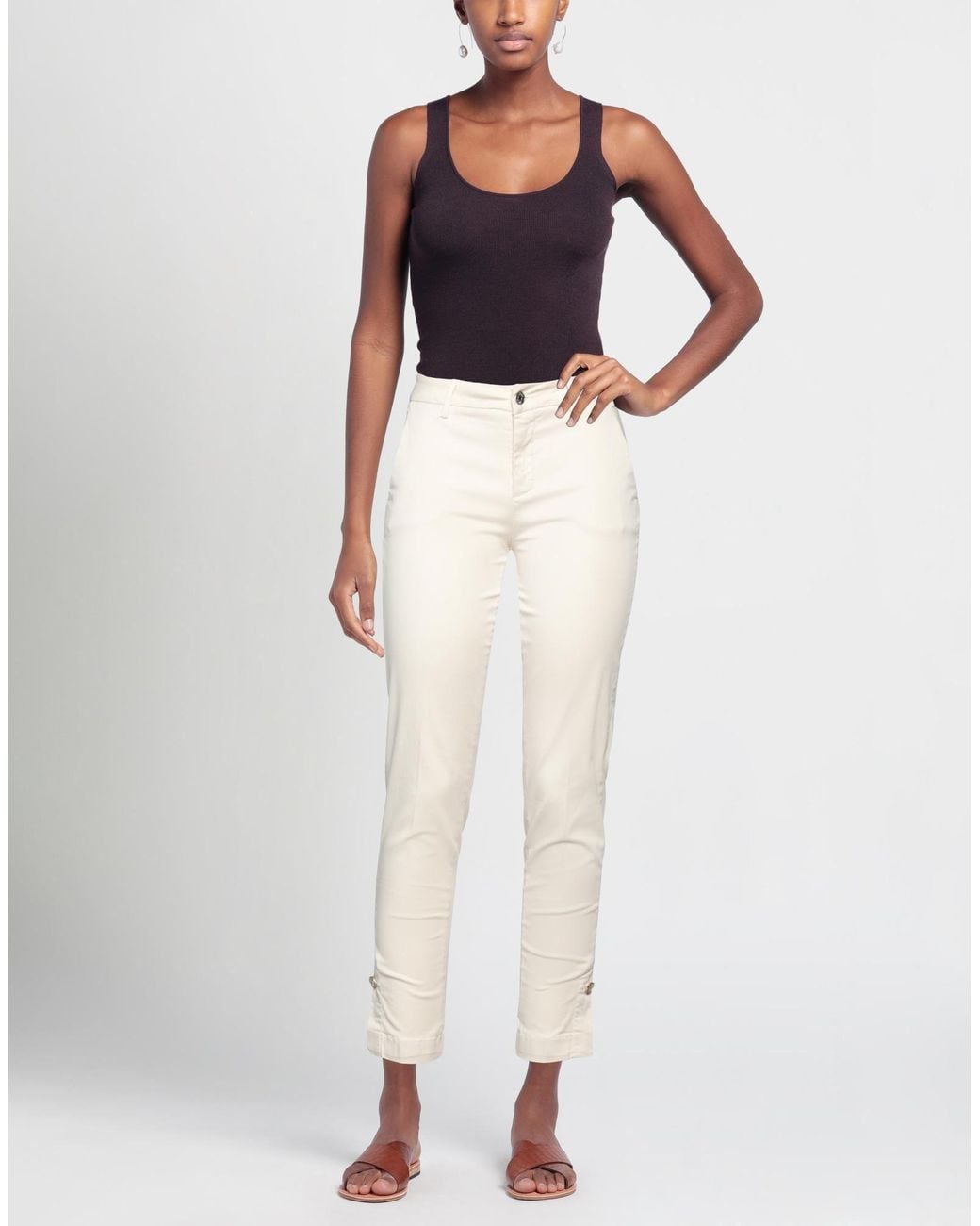 Liu Jo White Trouser