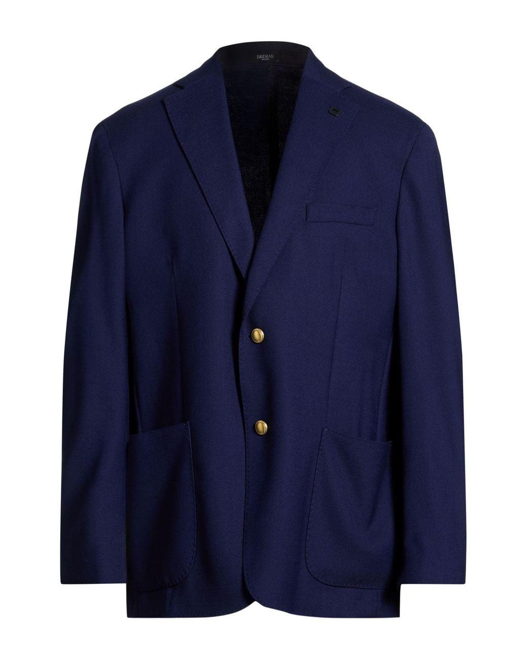 BRERAS Milano Blue Blazer Virgin Wool, Elastane for men