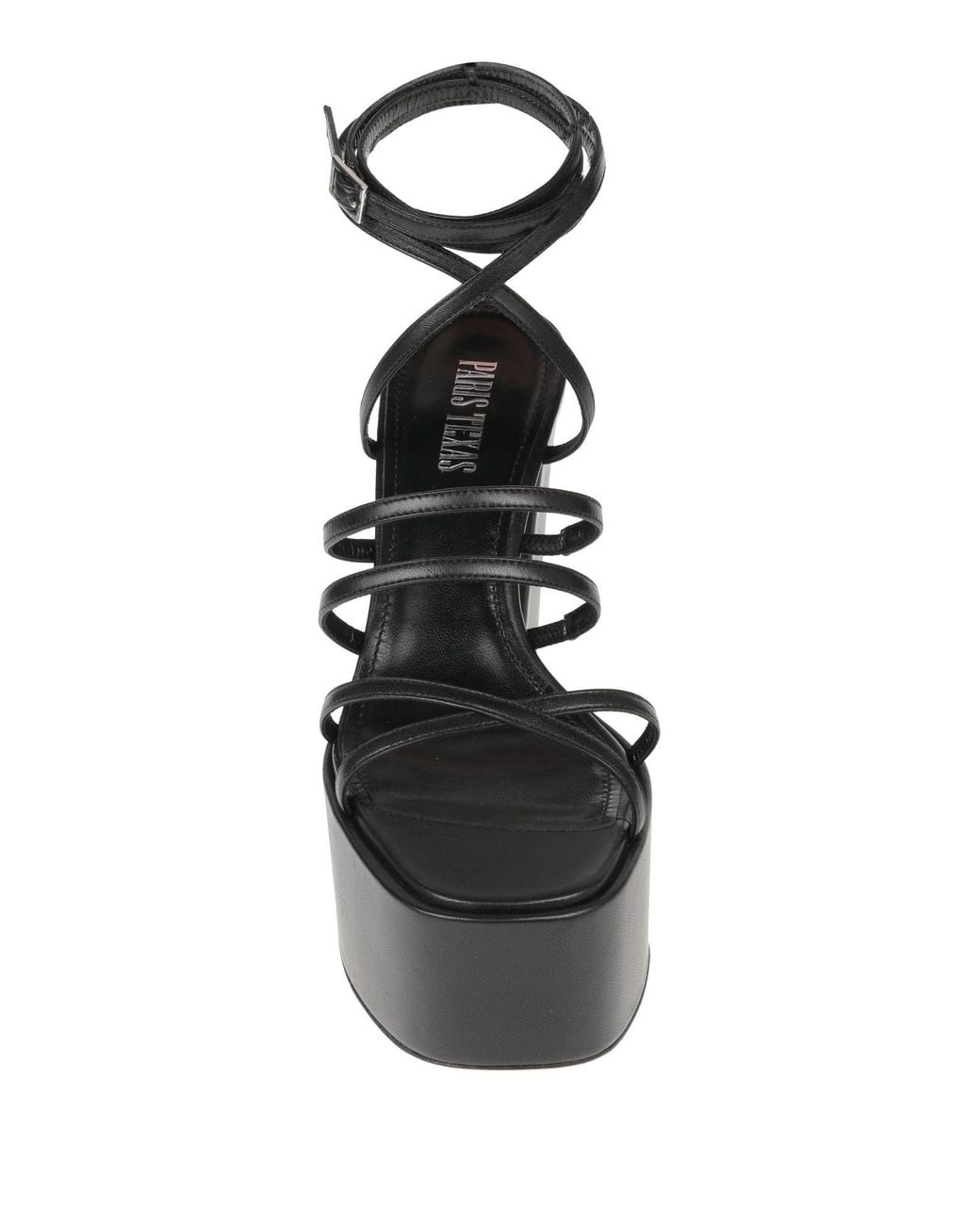Paris Texas Black Sandals