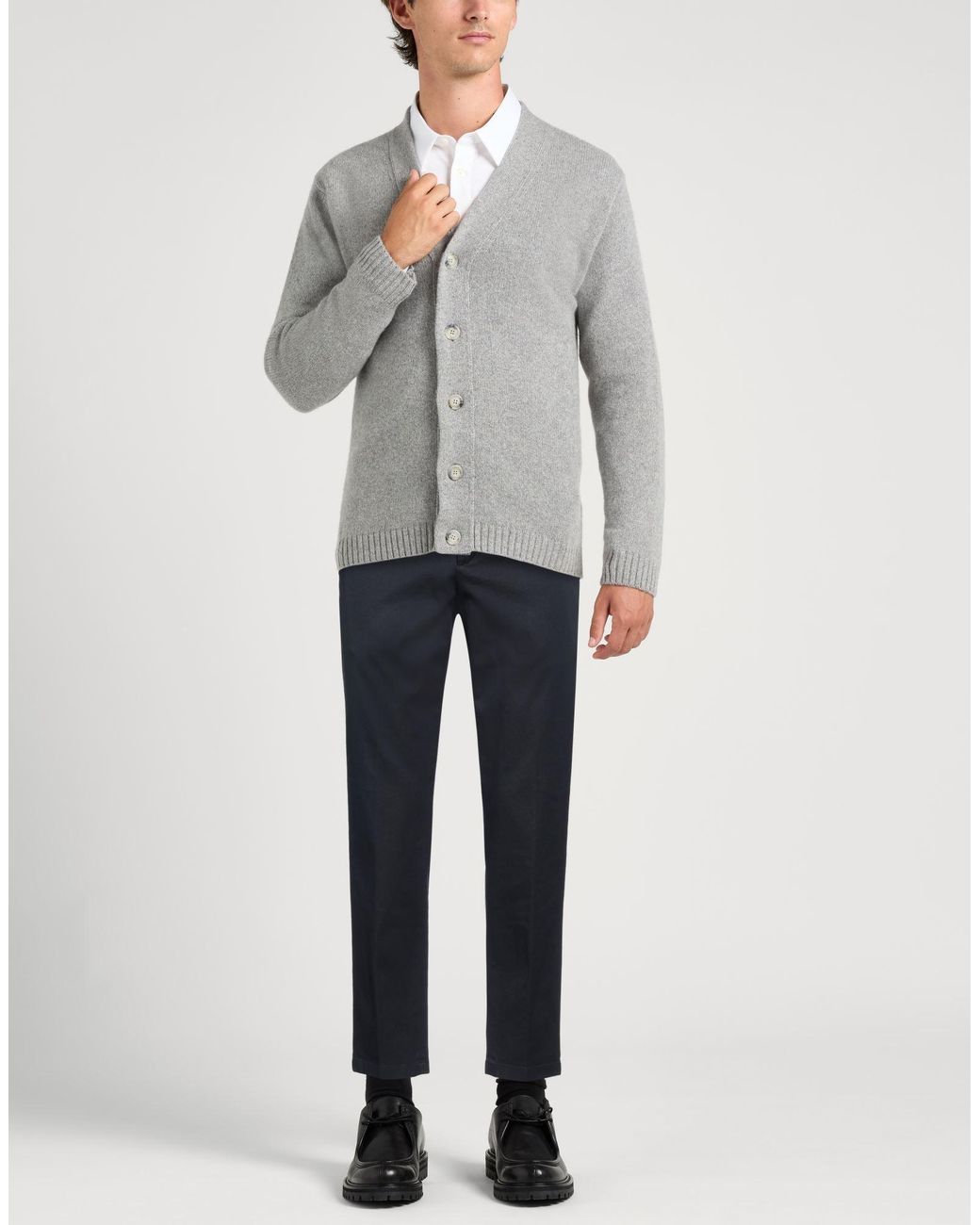 Department 5 Blue Midnight Pants Cotton, Elastane for men