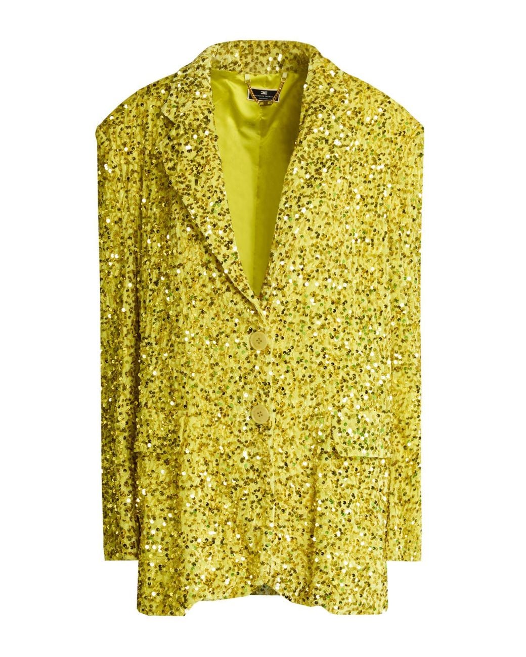 Elisabetta Franchi Yellow Blazer
