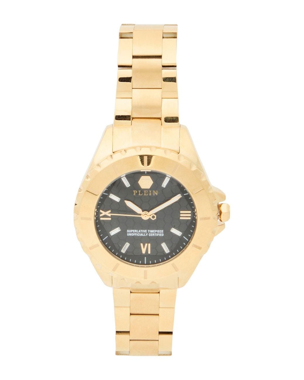 Philipp Plein Metallic Wrist Watch for men