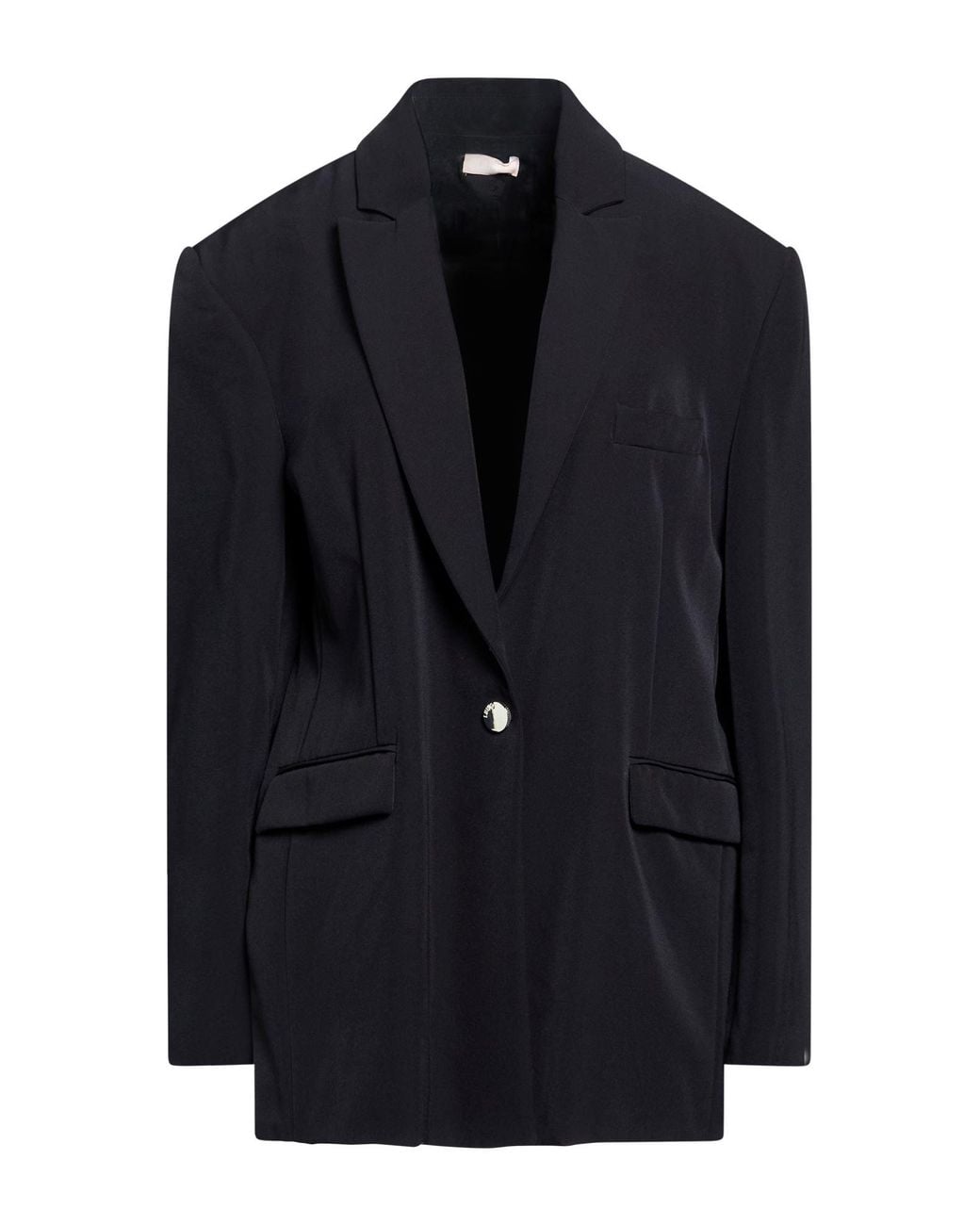 Liu Jo Blue Blazer Polyester, Elastane