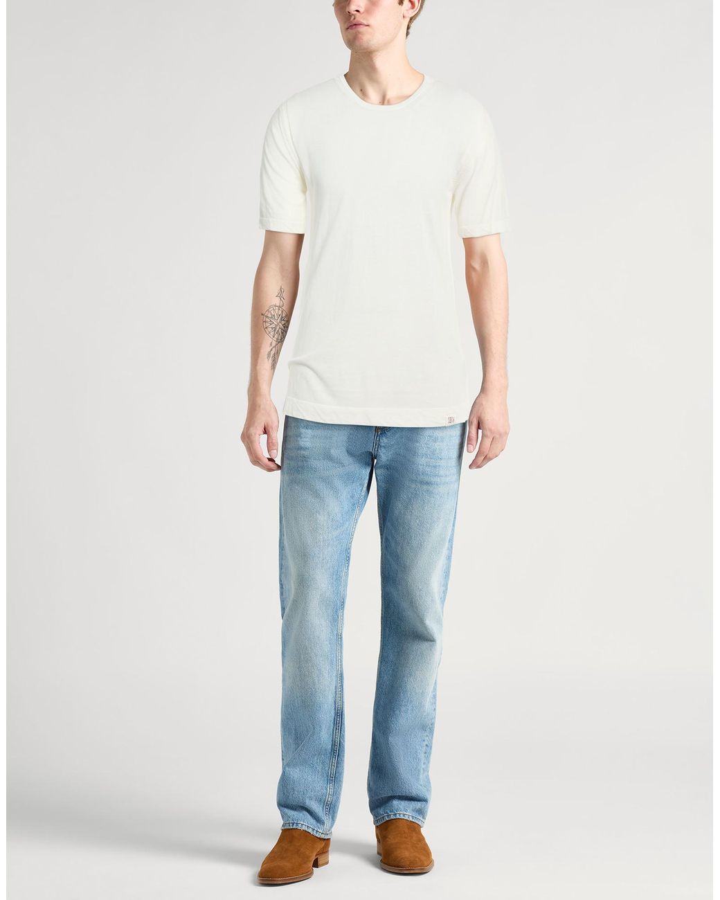 Peuterey White Sweater Cotton for men