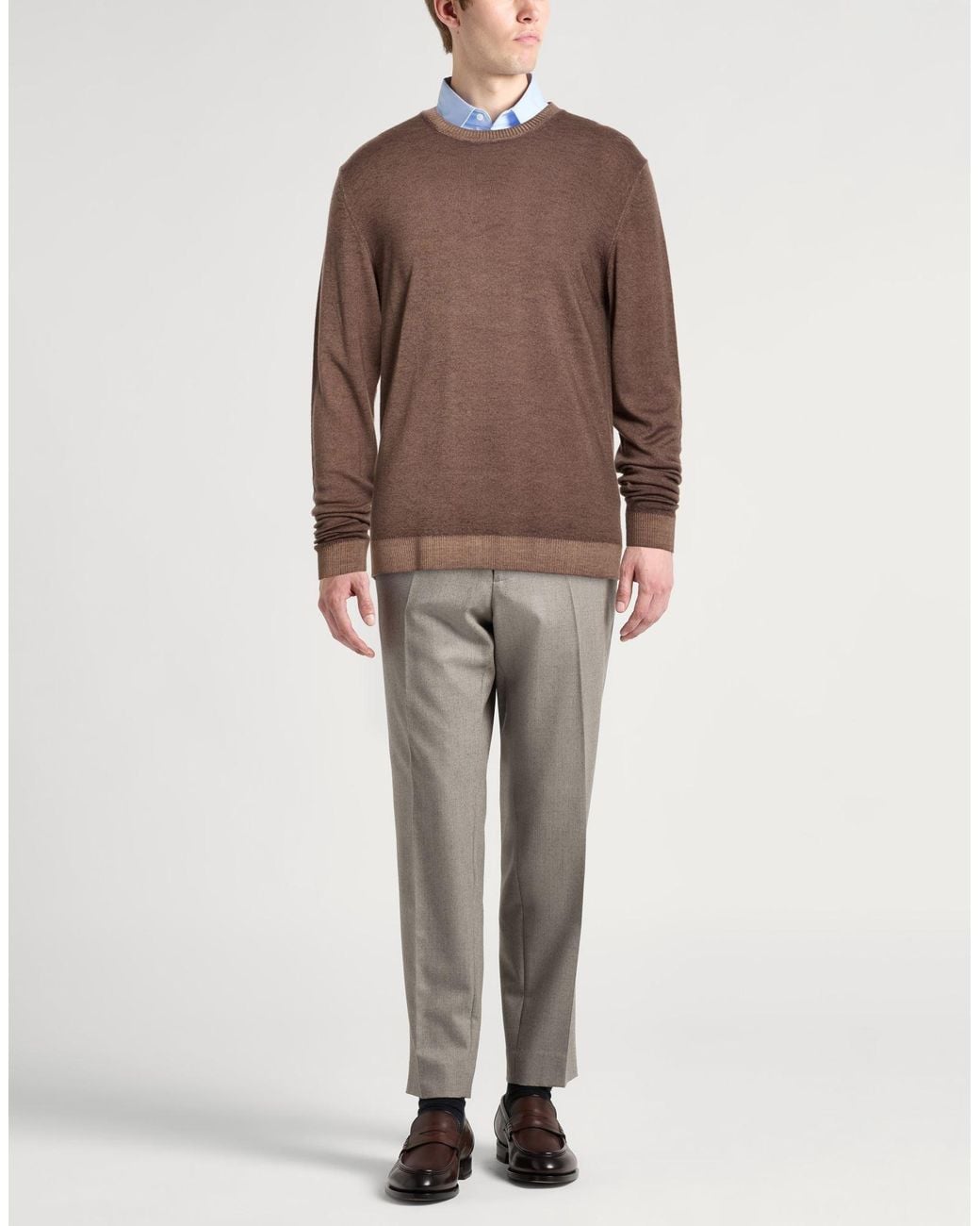 Pullover di Crossley in Brown da Uomo