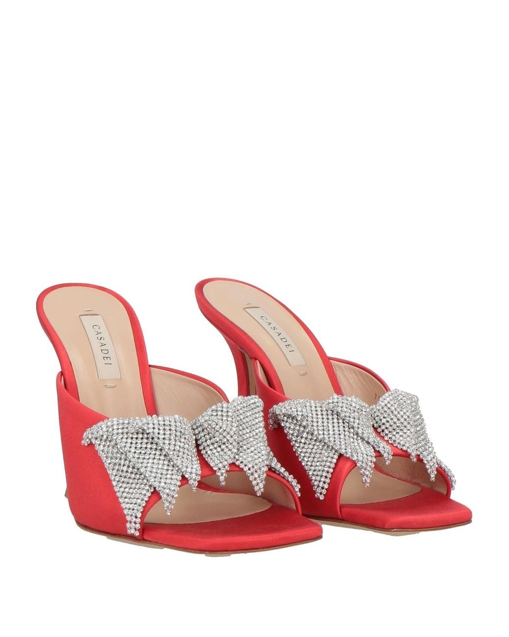 Casadei Red Sandals