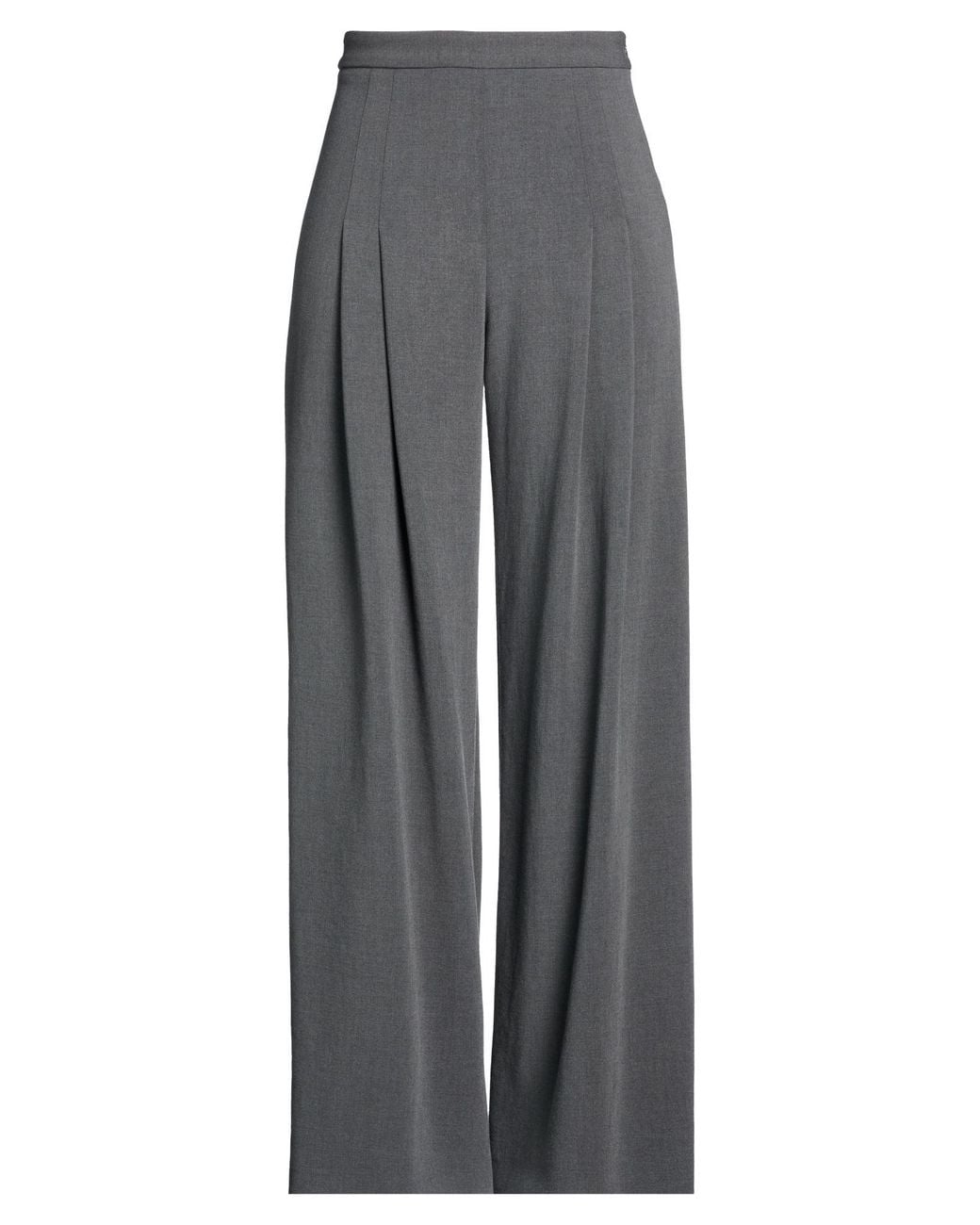 Blugirl Blumarine Gray Pants Polyester, Viscose, Elastane