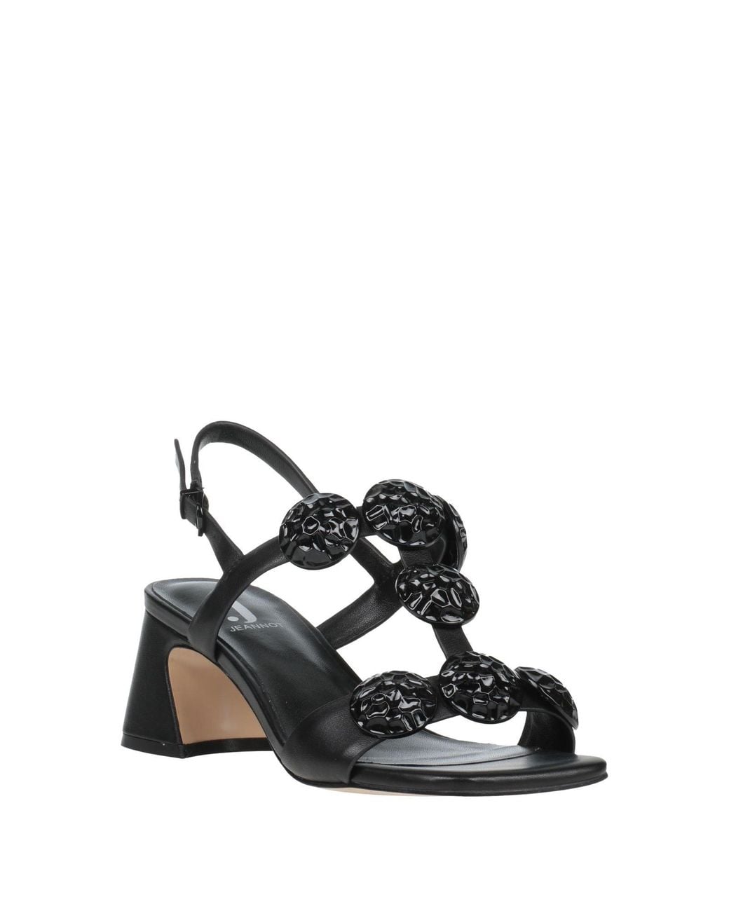 Jeannot Black Sandals