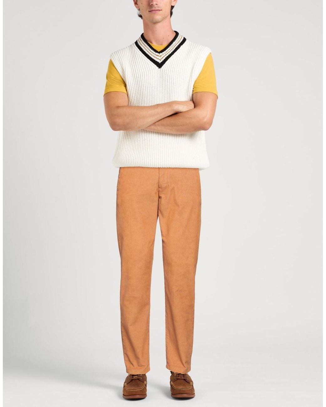 Liu Jo Orange Trouser for men