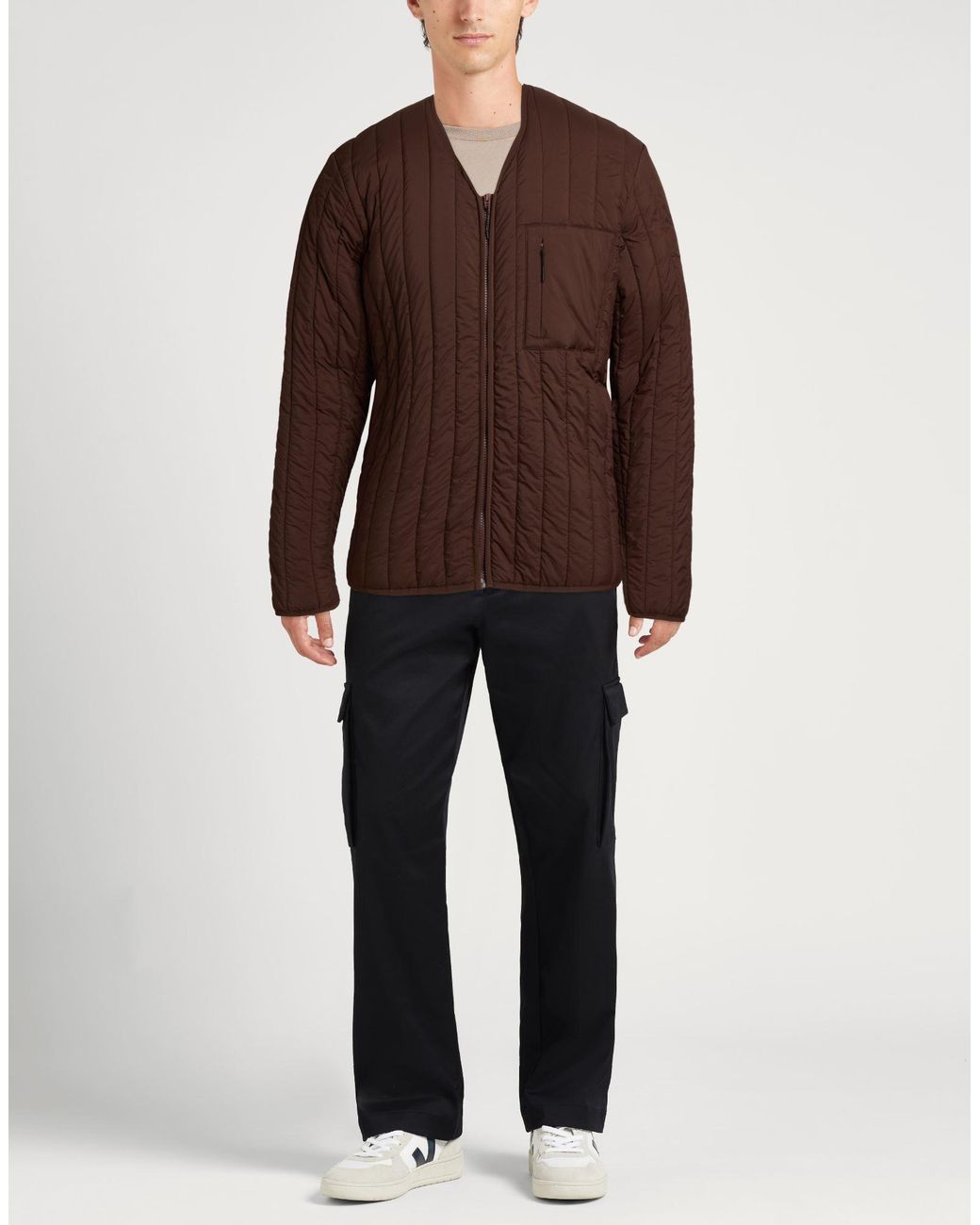 Rains Brown Puffer for men