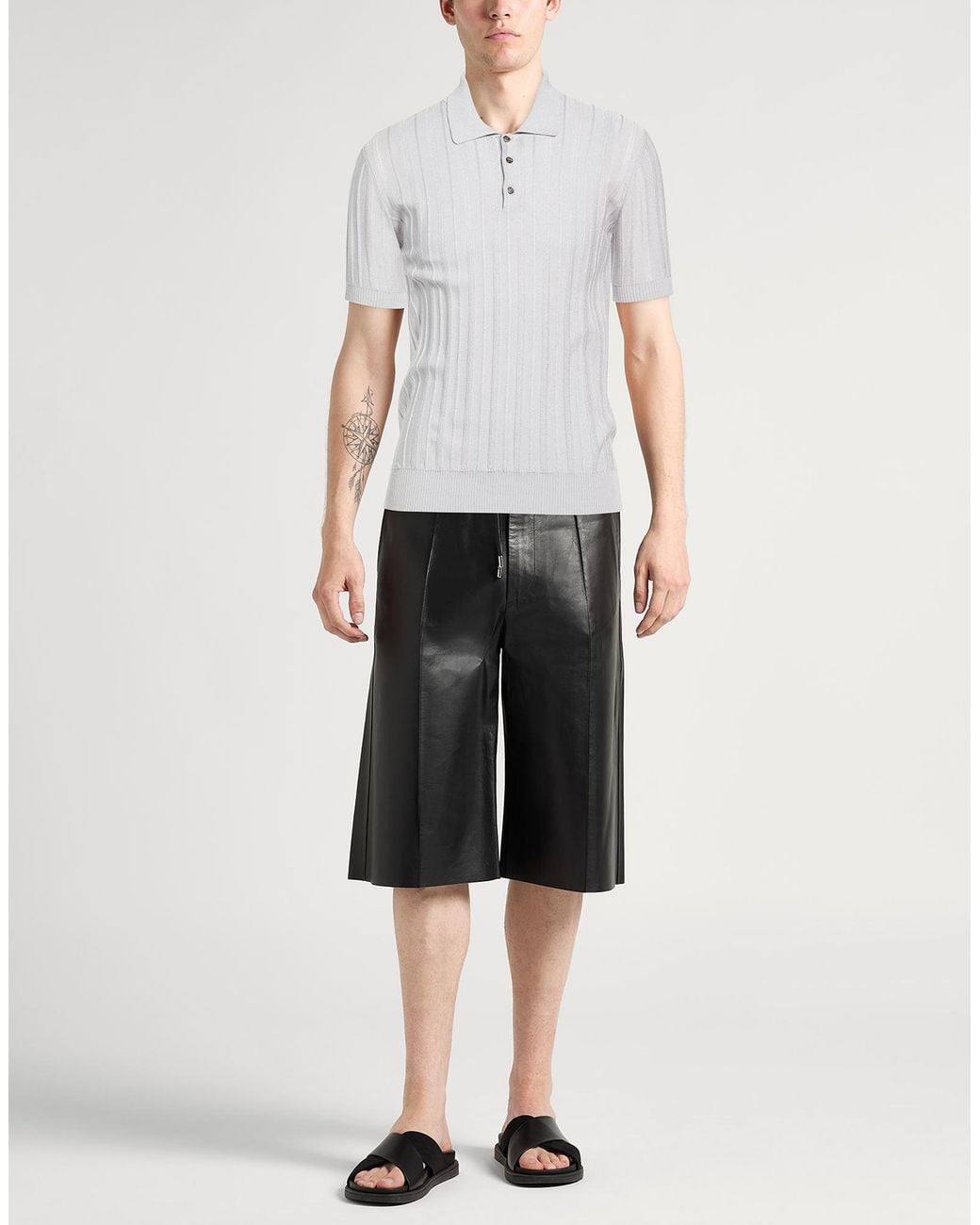 Polo Roberto Collina pour homme en coloris White