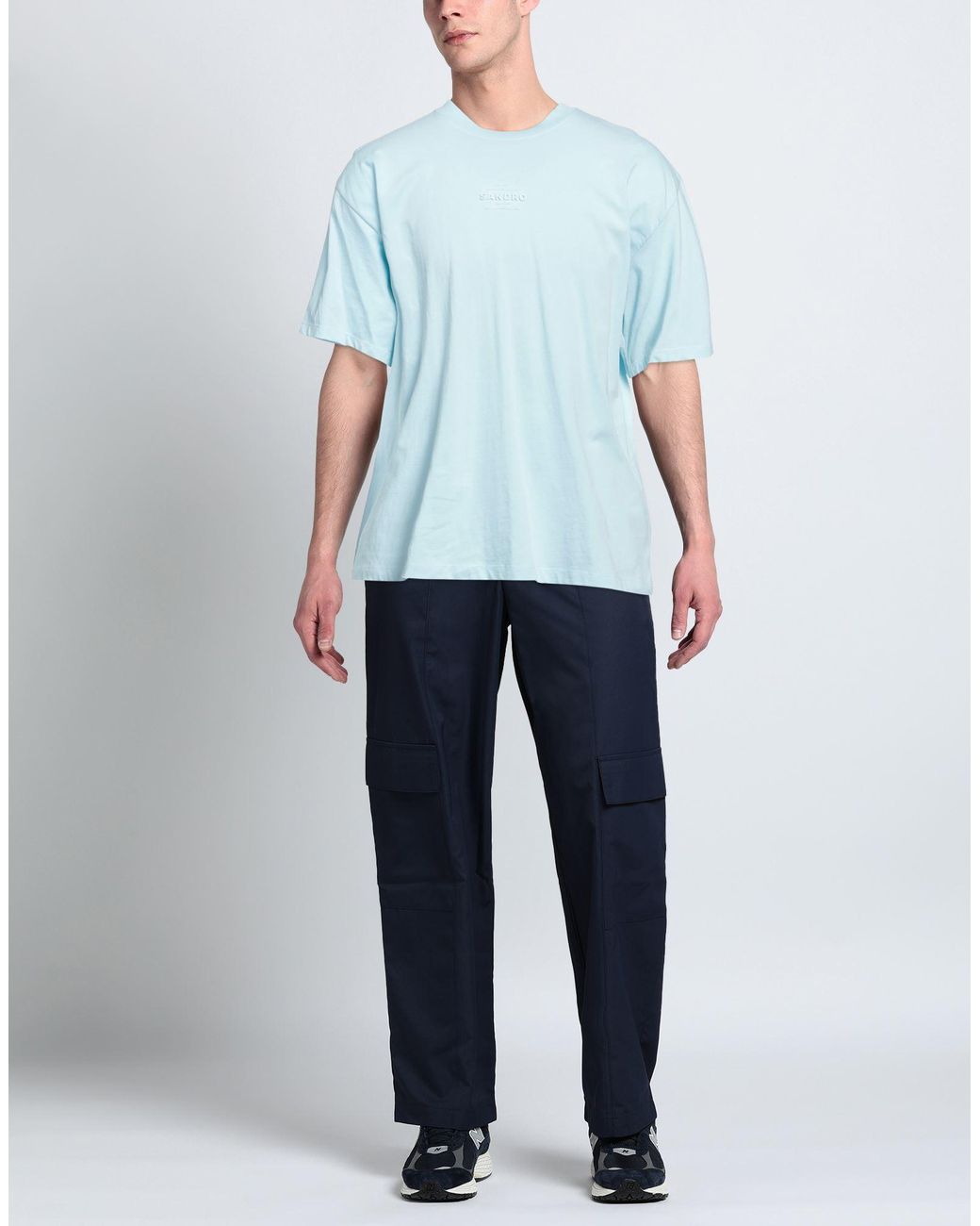 Sandro Blue T-shirt for men