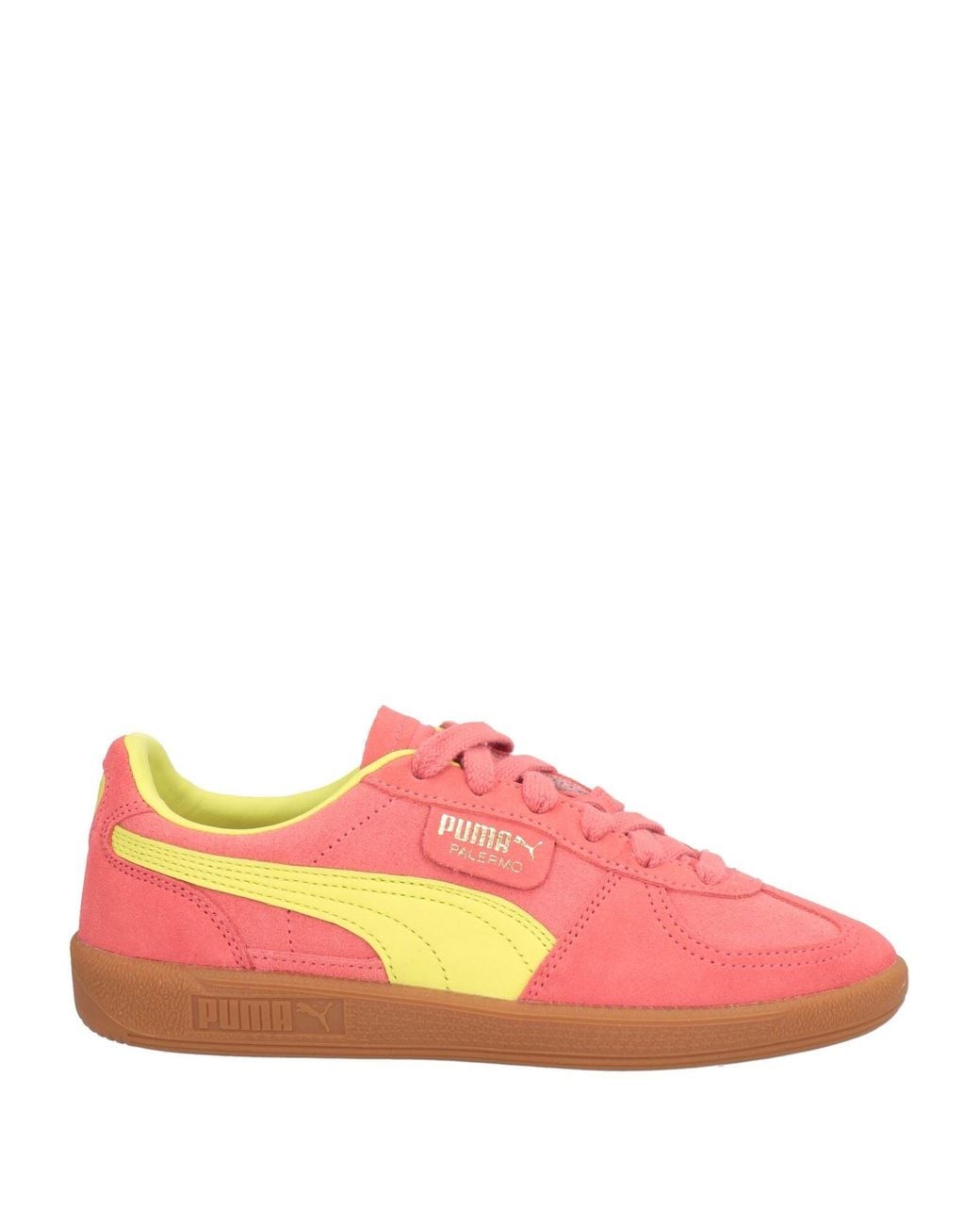 PUMA Pink Palermo Sneakers Leather