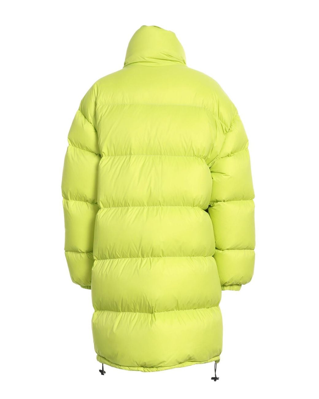 MSGM Yellow Lime Puffer Polyamide