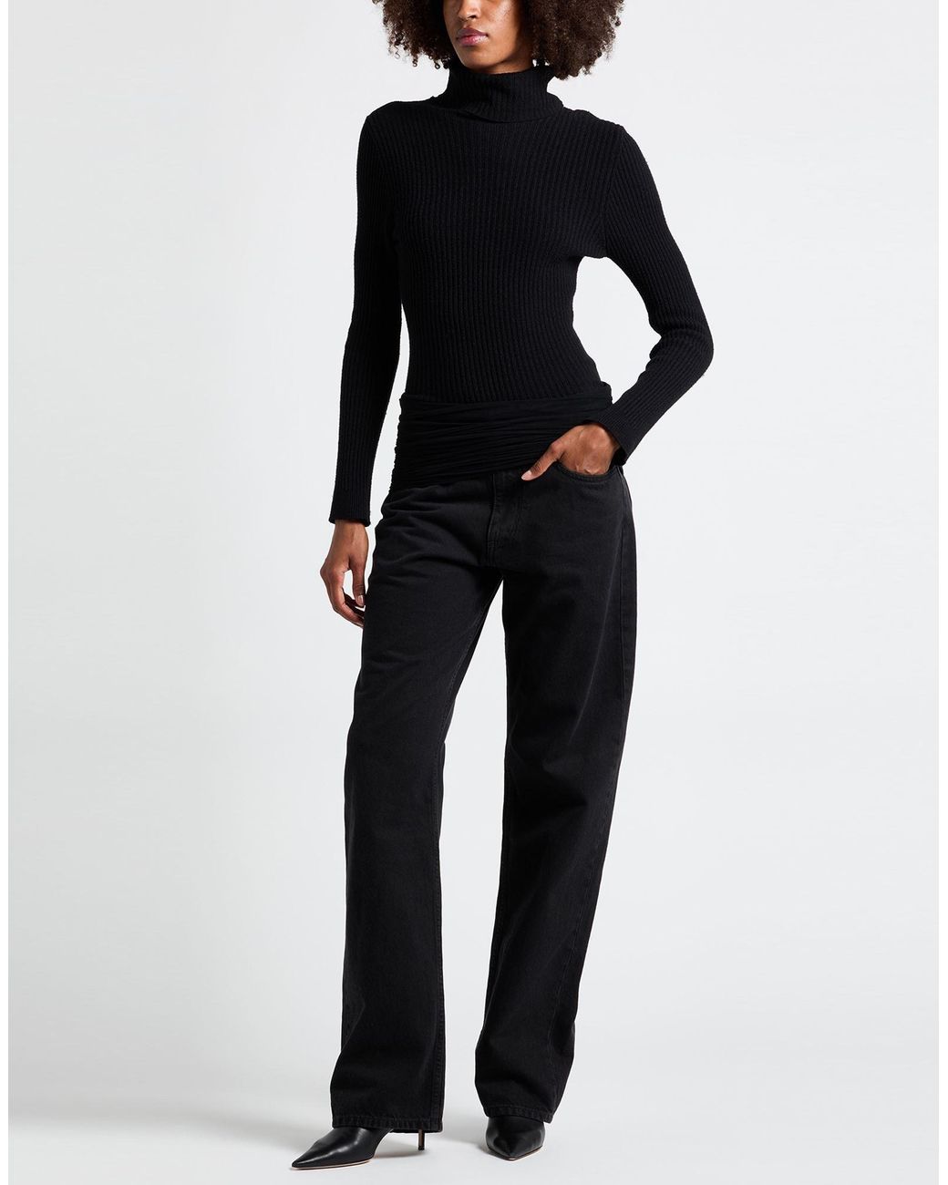 MM6 by Maison Margiela Black Jeans