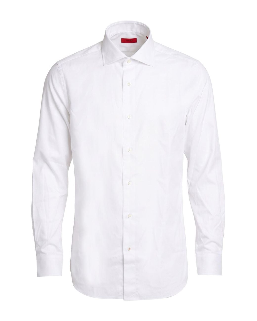 Isaia White Shirt Cotton for men