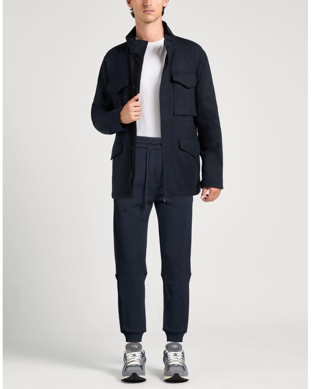 Dondup Blue Pants Cotton for men