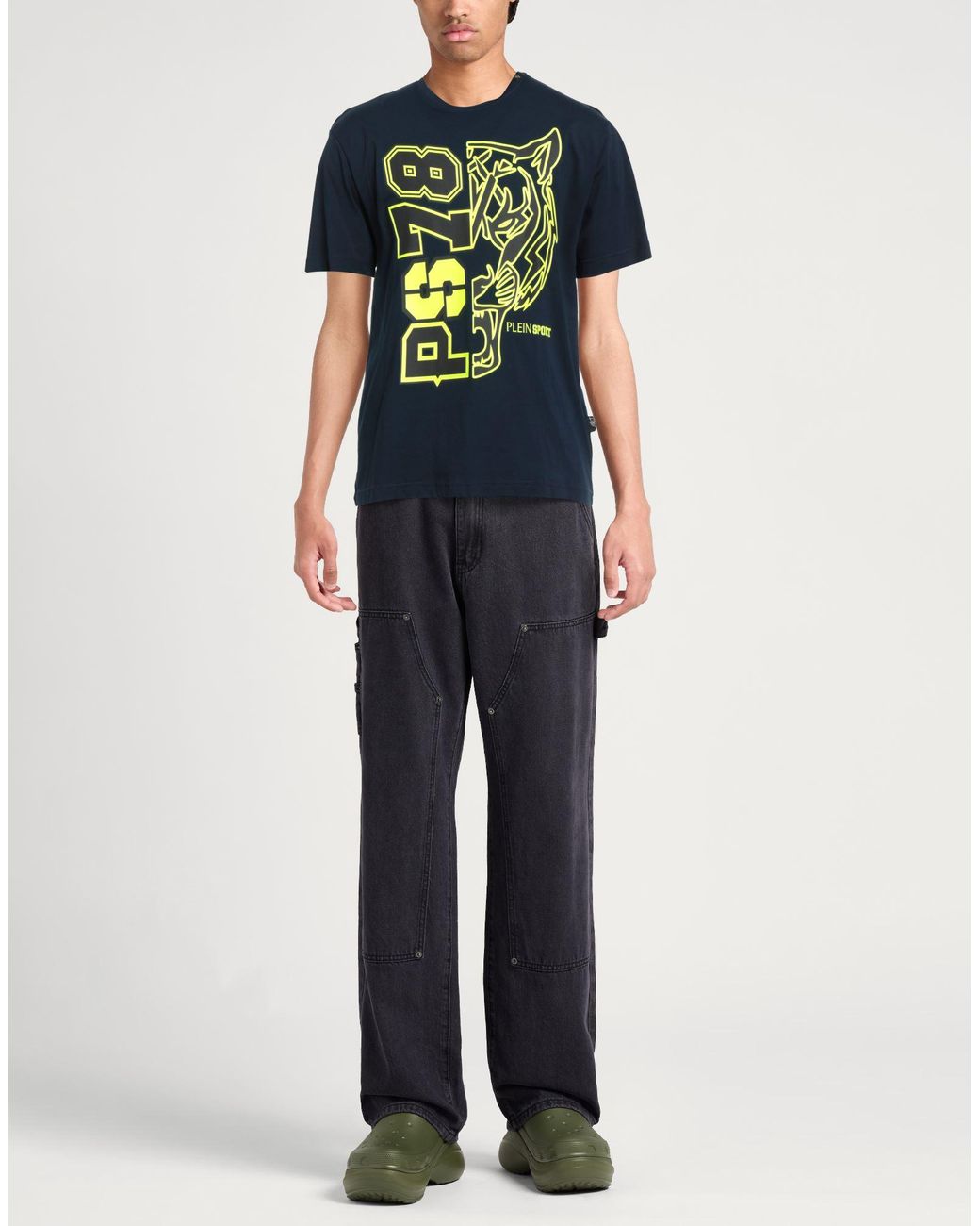 Philipp Plein Blue T-Shirt for men