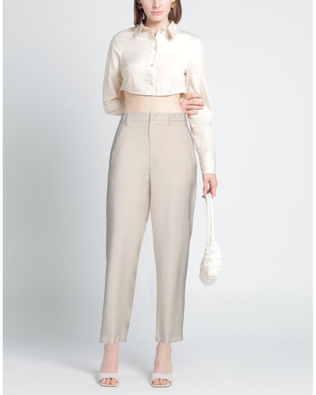 Pantalon Dondup en coloris White
