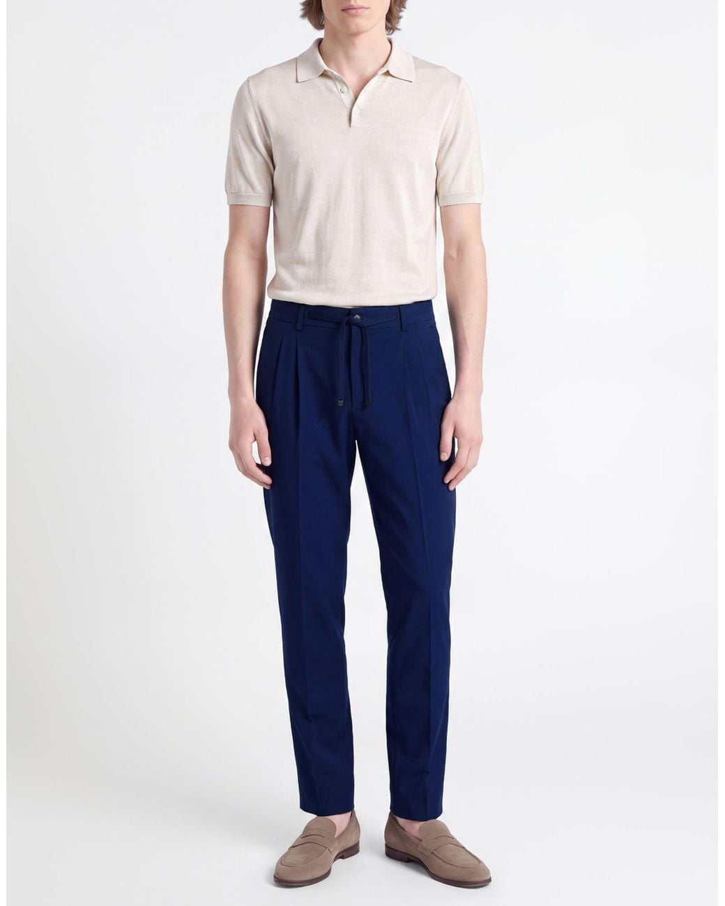 Brian Dales Blue Pants for men