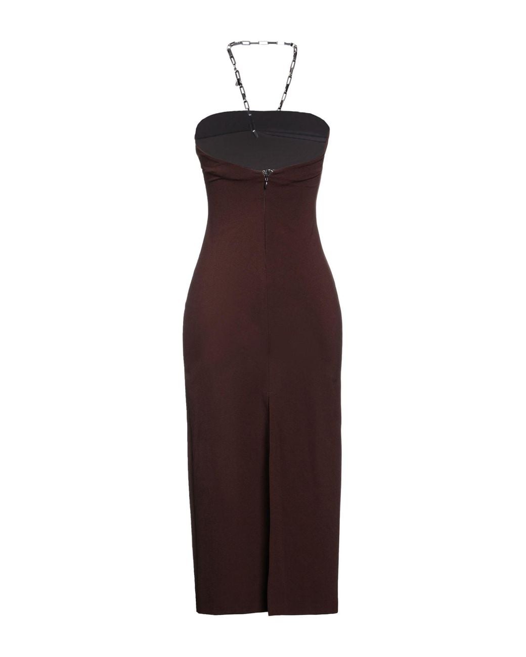 The Attico Purple Midi Dress