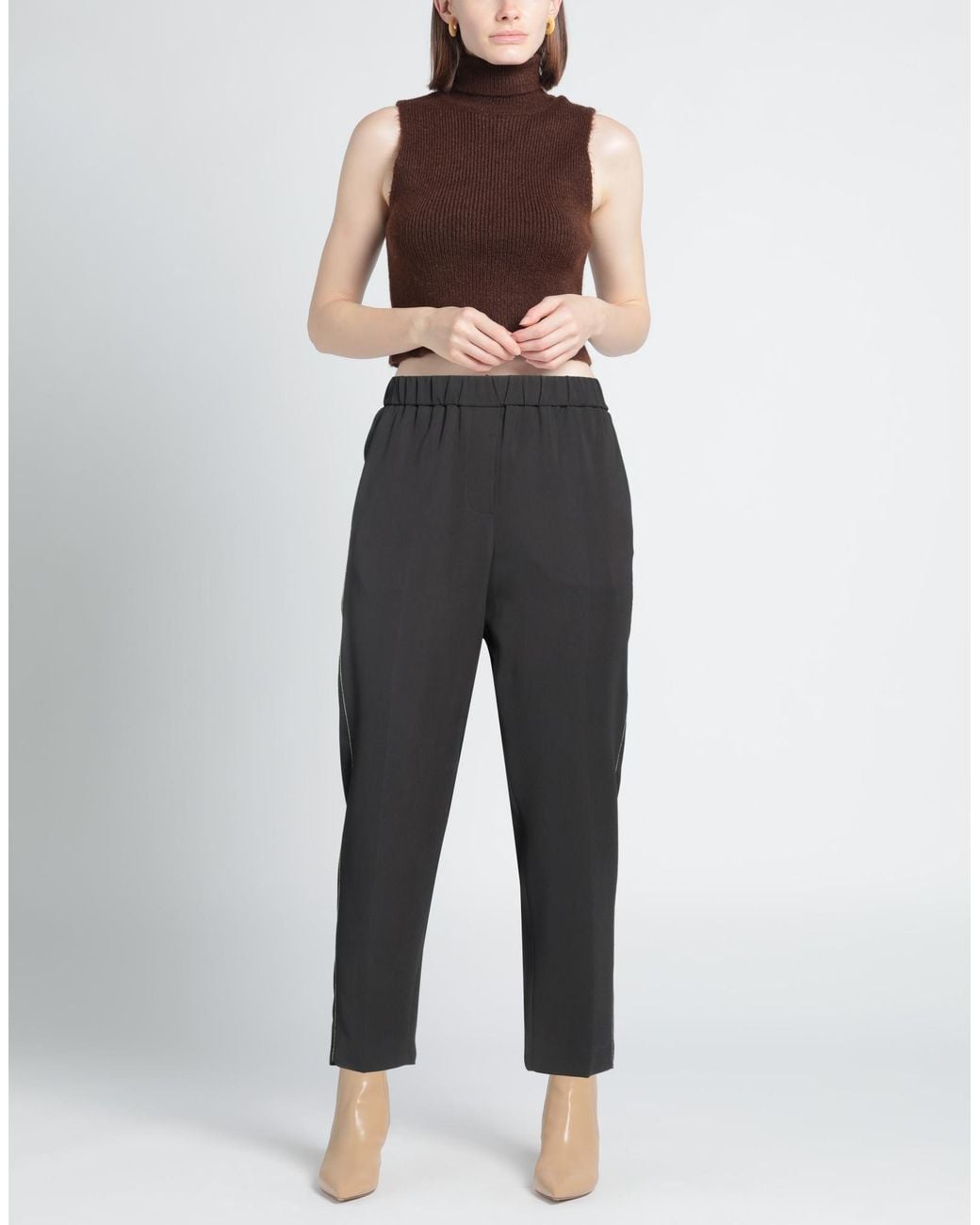 Peserico Gray Trouser