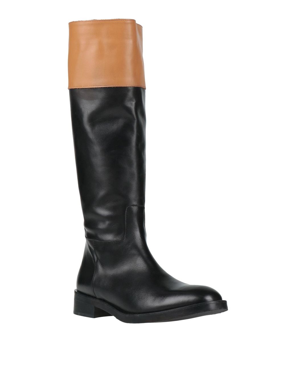 Exton Black Boot Calfskin