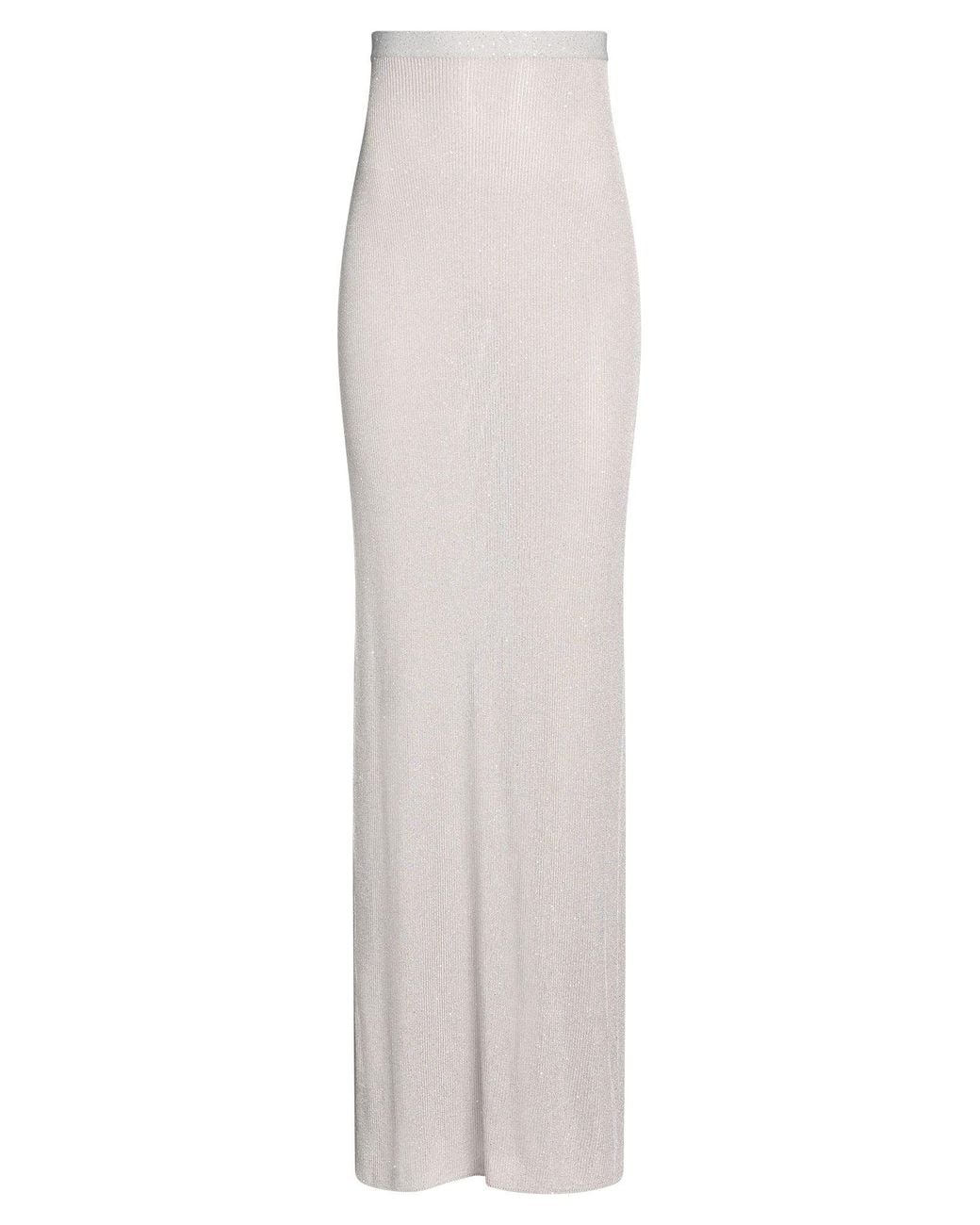 Tom Ford White Maxi Skirt