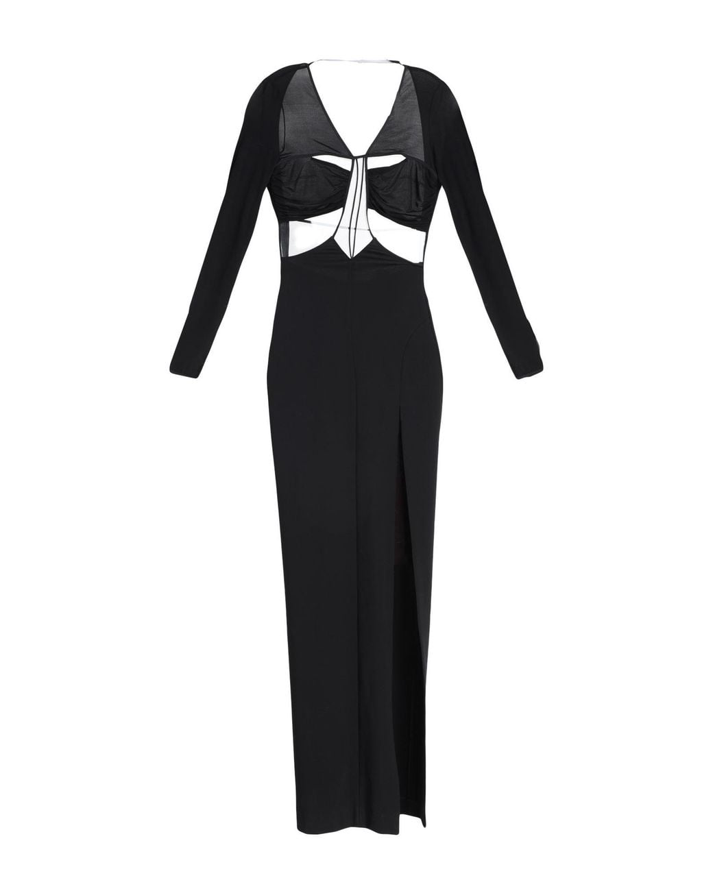 Nensi Dojaka Black Maxi Dress