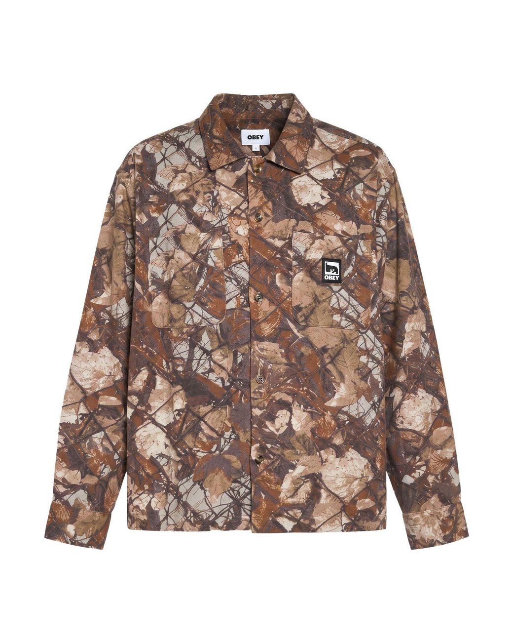 Obey Brown Shirt for men