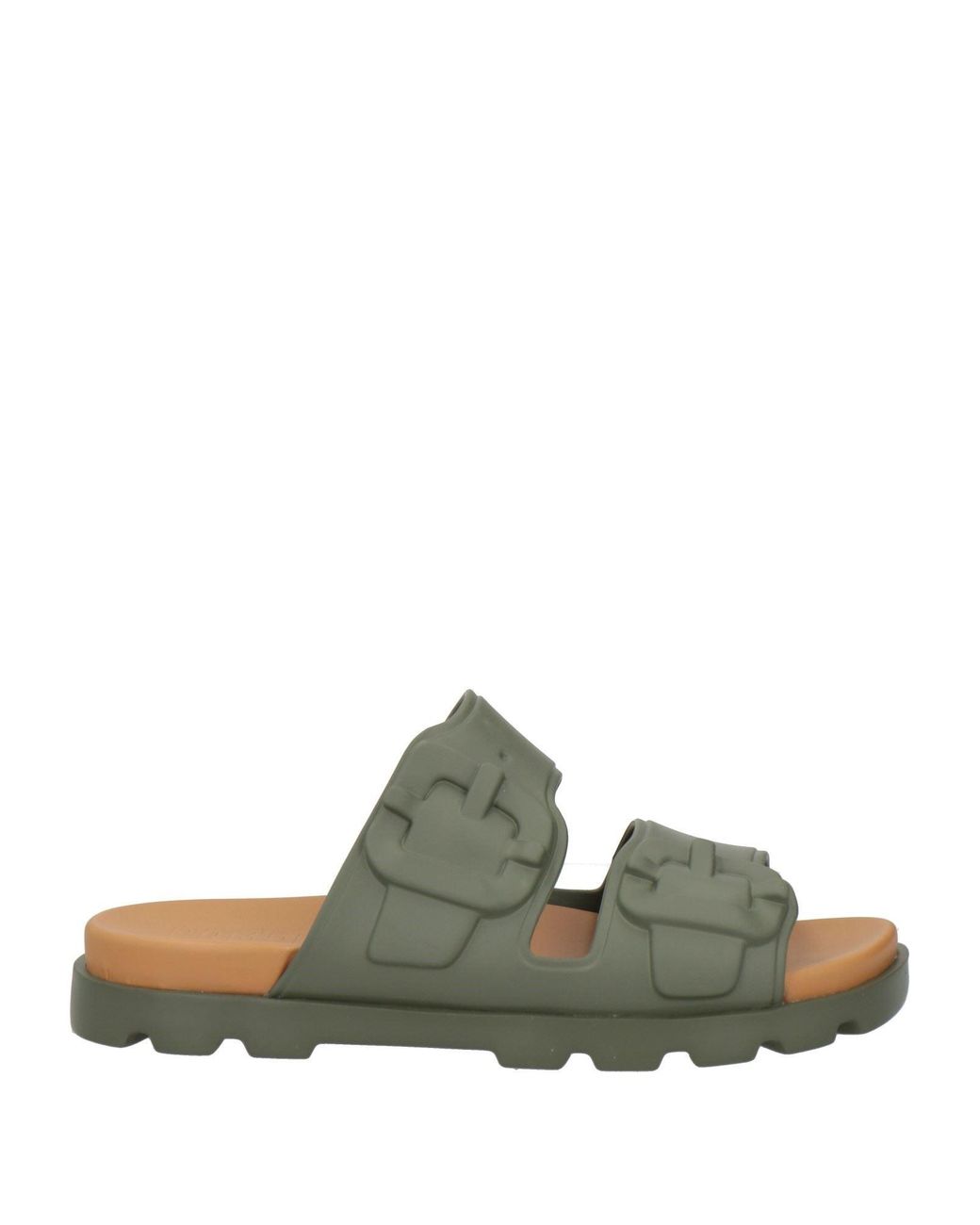 Camper Green Military Sandals Rubber for men