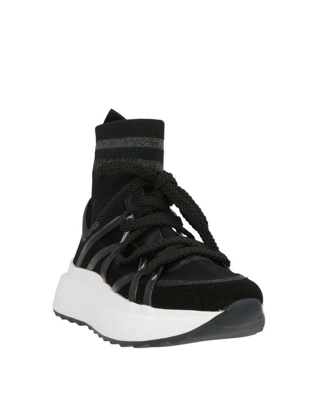 Tosca Blu Black Sneakers Textile Fibers