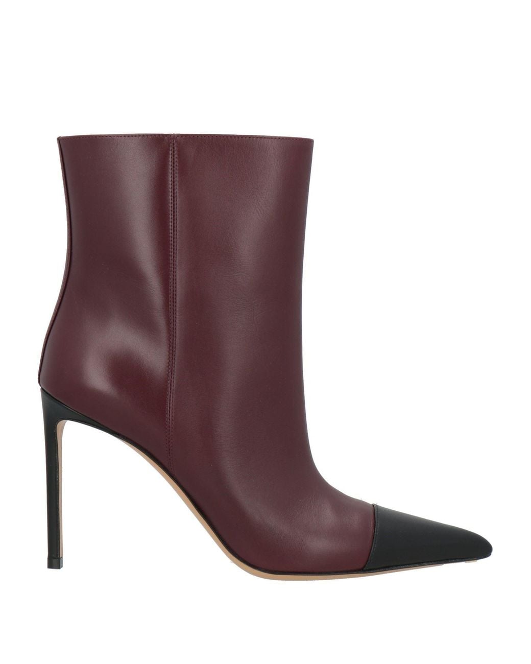 Francesco Russo Purple Ankle Boots Leather