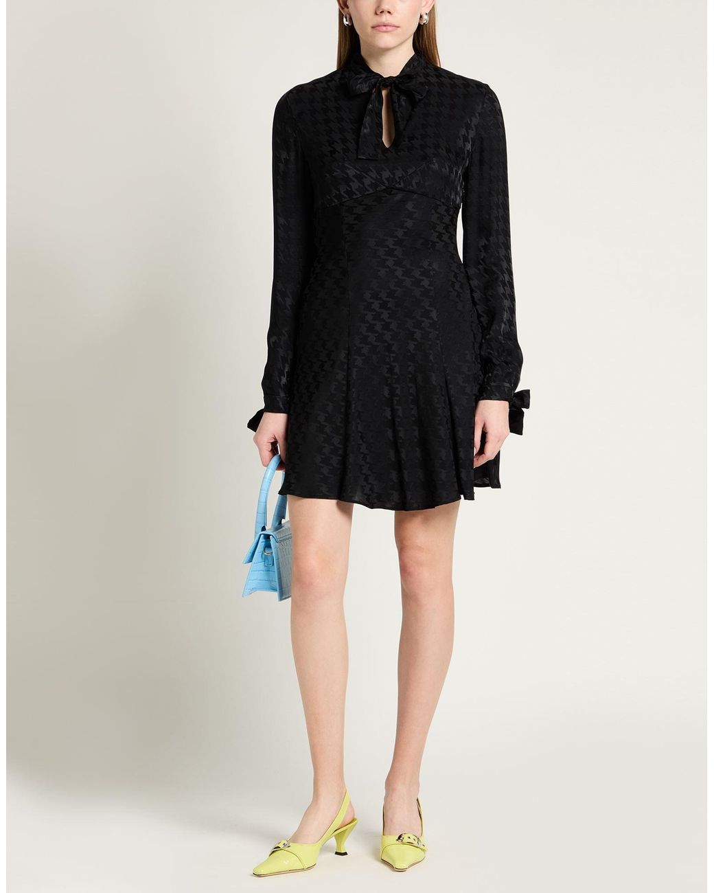 MSGM Black Mini Dress