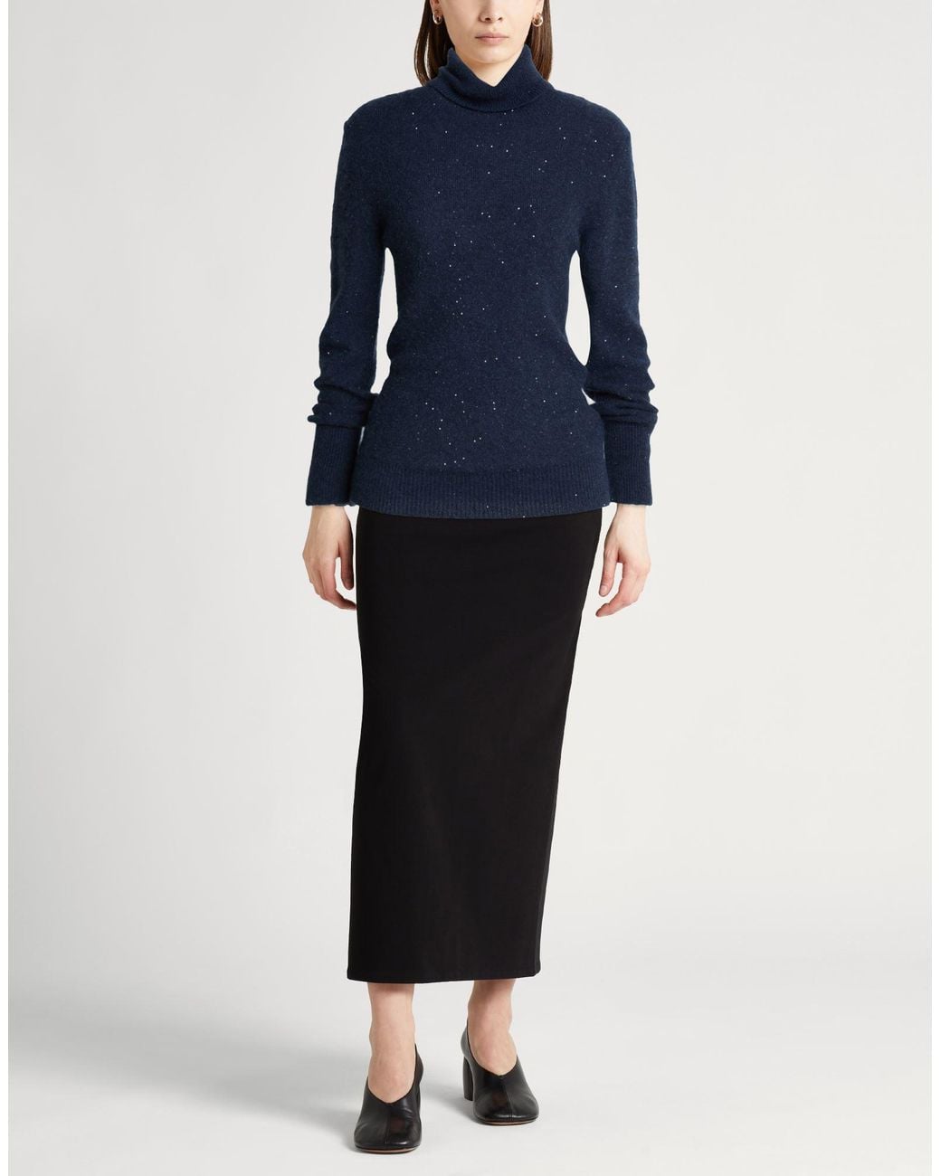 Fabiana Filippi Blue Turtleneck