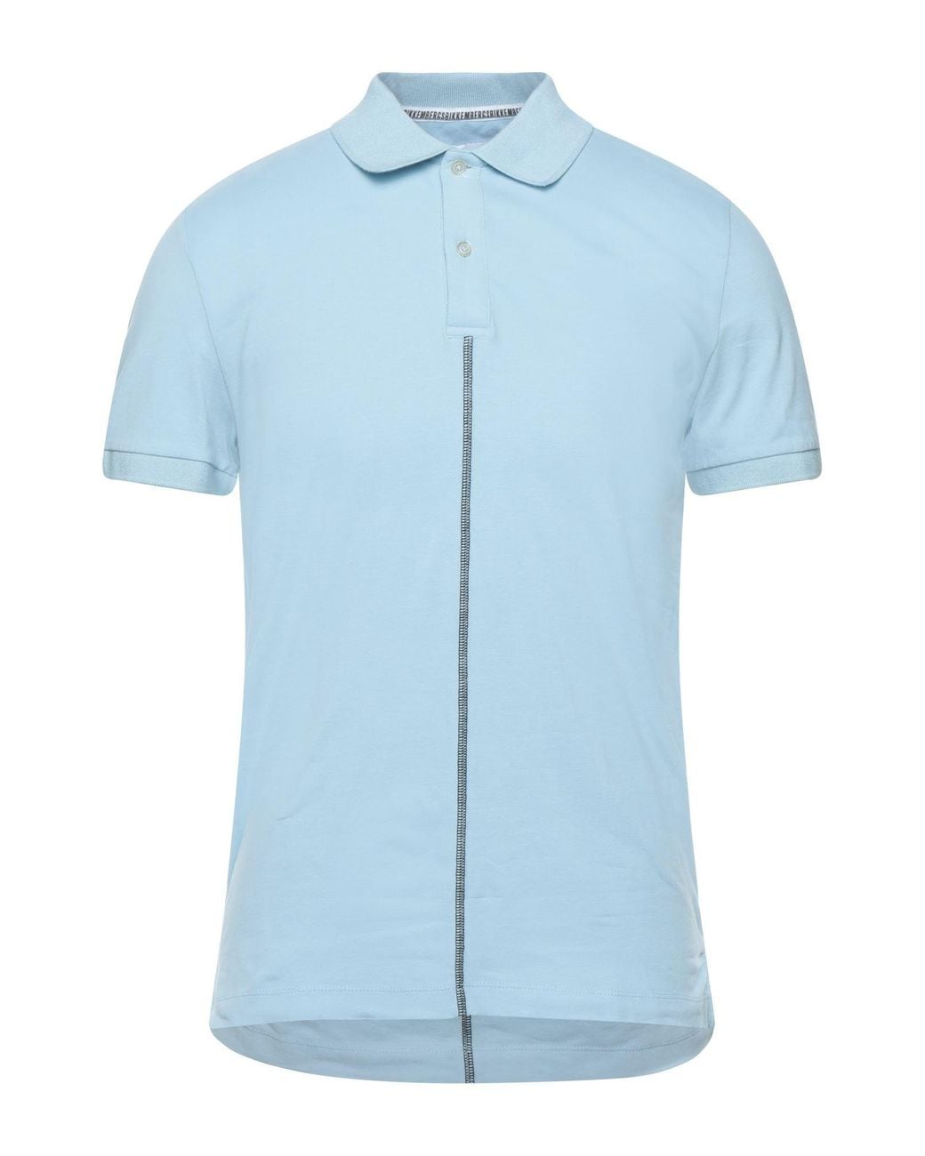 Polo Bikkembergs de hombre de color Blue