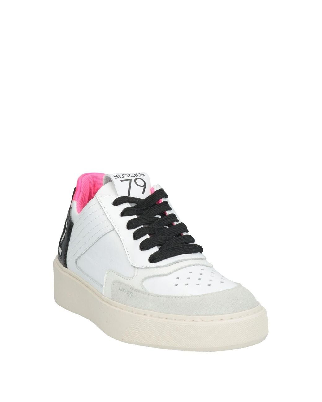 BLOCKS 79 White Sneakers