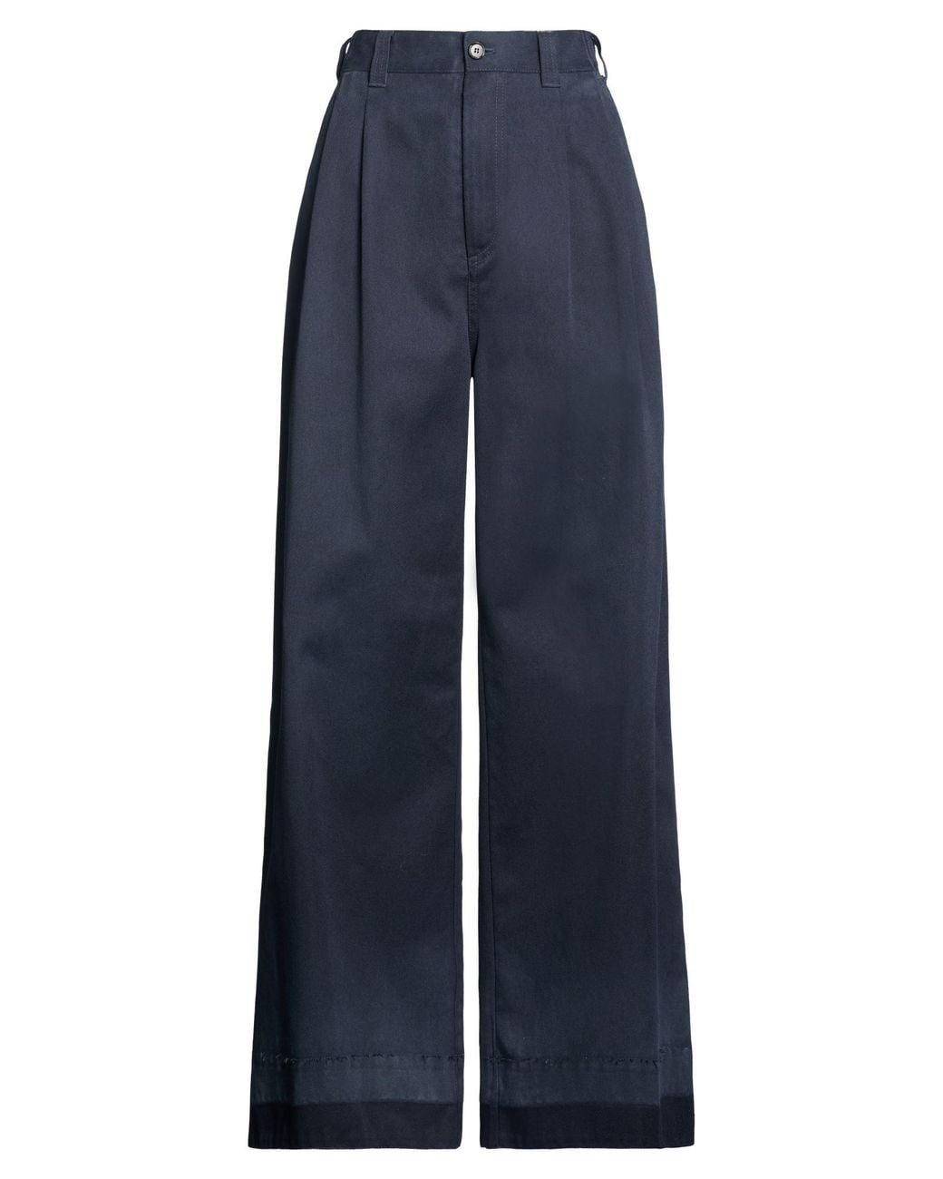 Maison Margiela Blue Midnight Pants Cotton