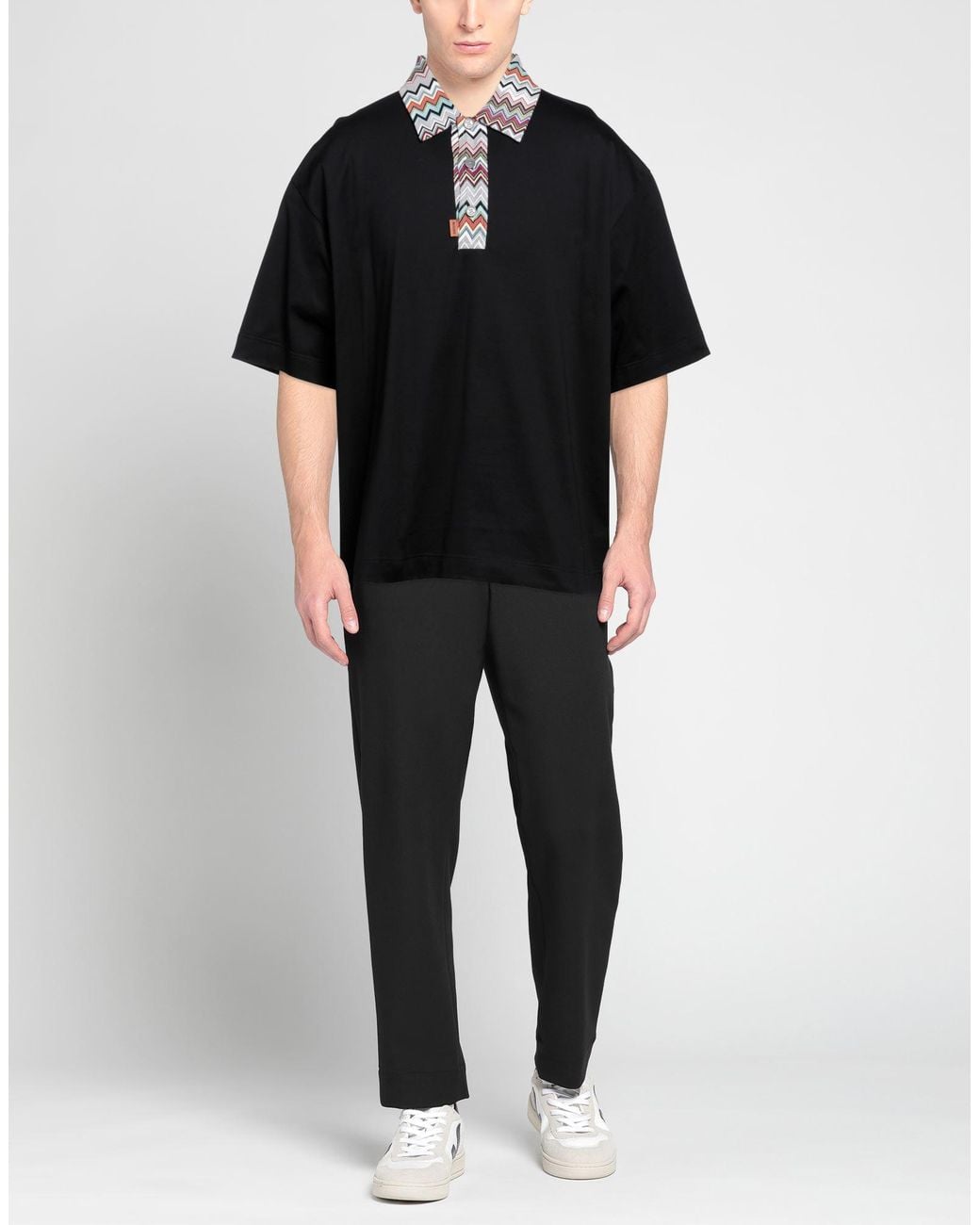 Missoni Black Polo Shirt for men