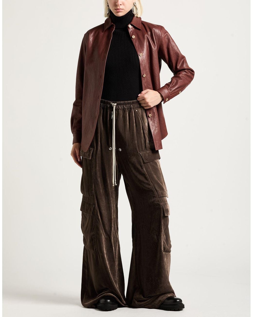 Rick Owens Brown Trouser