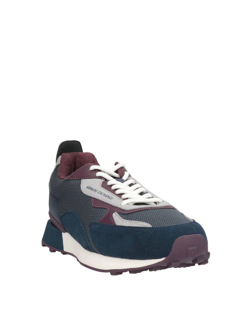 ARMANI EXCHANGE Blue Sneakers for men